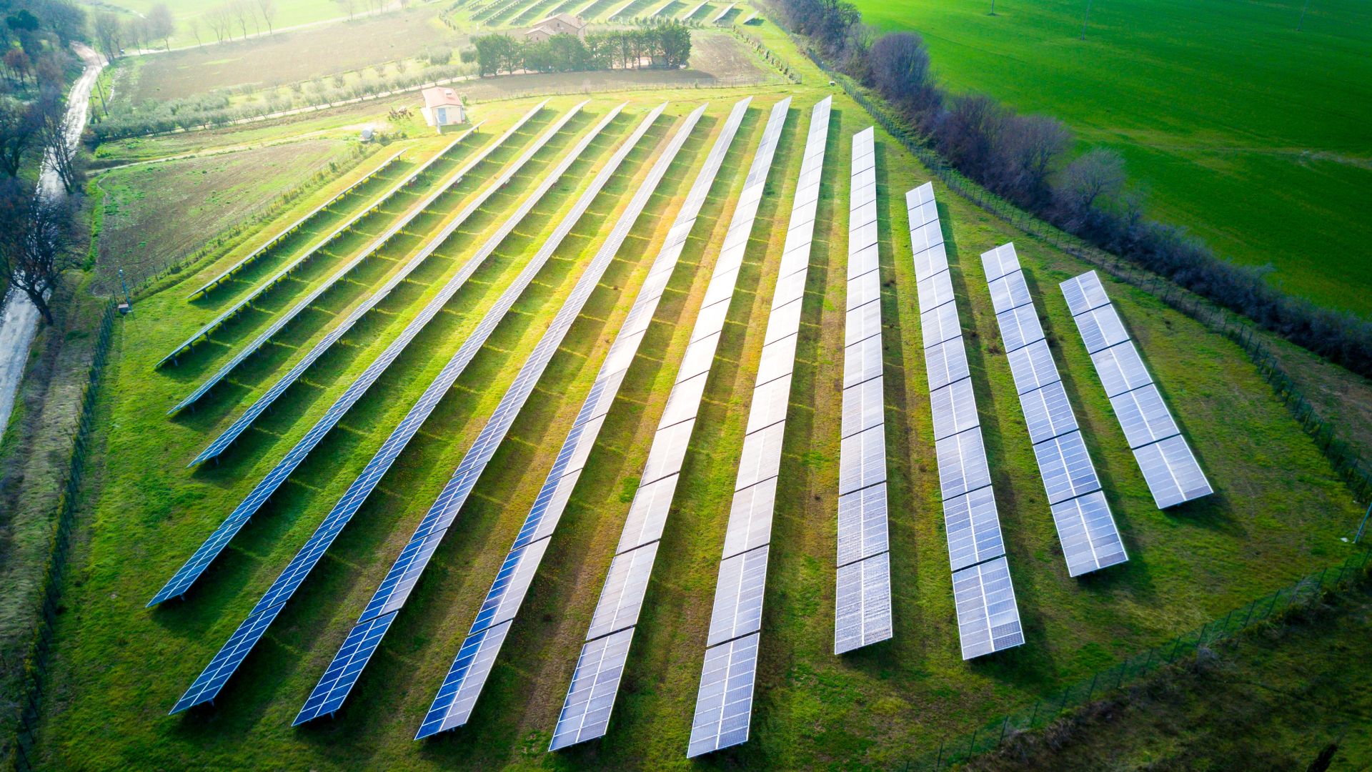 Solar Power and Wind Farms: Drought-Proof Crops